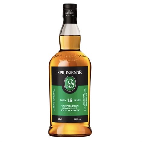 Springbank 15 Years Old, 46%, 70 cl